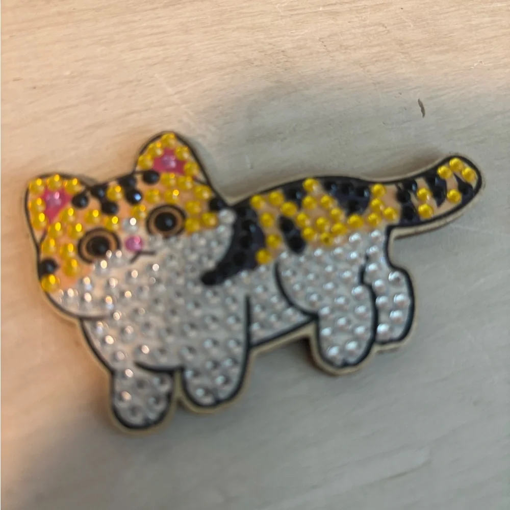 Colorful Cat Magnet